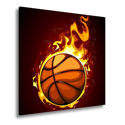 Leinwandbild Liebestrank funkelt – Magie in Glas und Herz gegossen. - deyoli