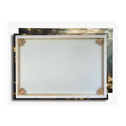Leinwandbild Meerjungfrau im magischen Unterwasserlicht XXL – Fantasy Wandbild - deyoli