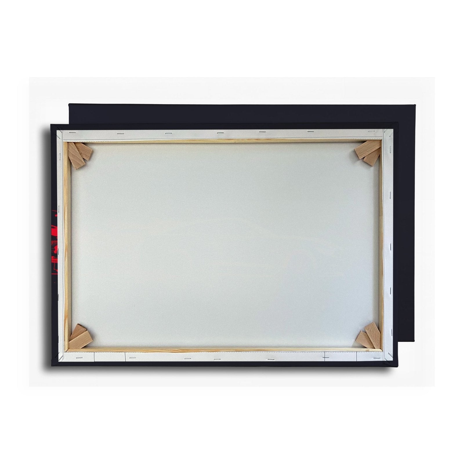 Leinwandbild Muscle Car – Stylisierte Speed - Explosion in Bewegung XXL - deyoli