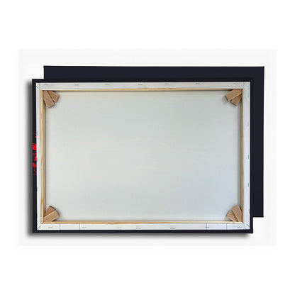 Leinwandbild Muscle Car – Stylisierte Speed - Explosion in Bewegung XXL - deyoli