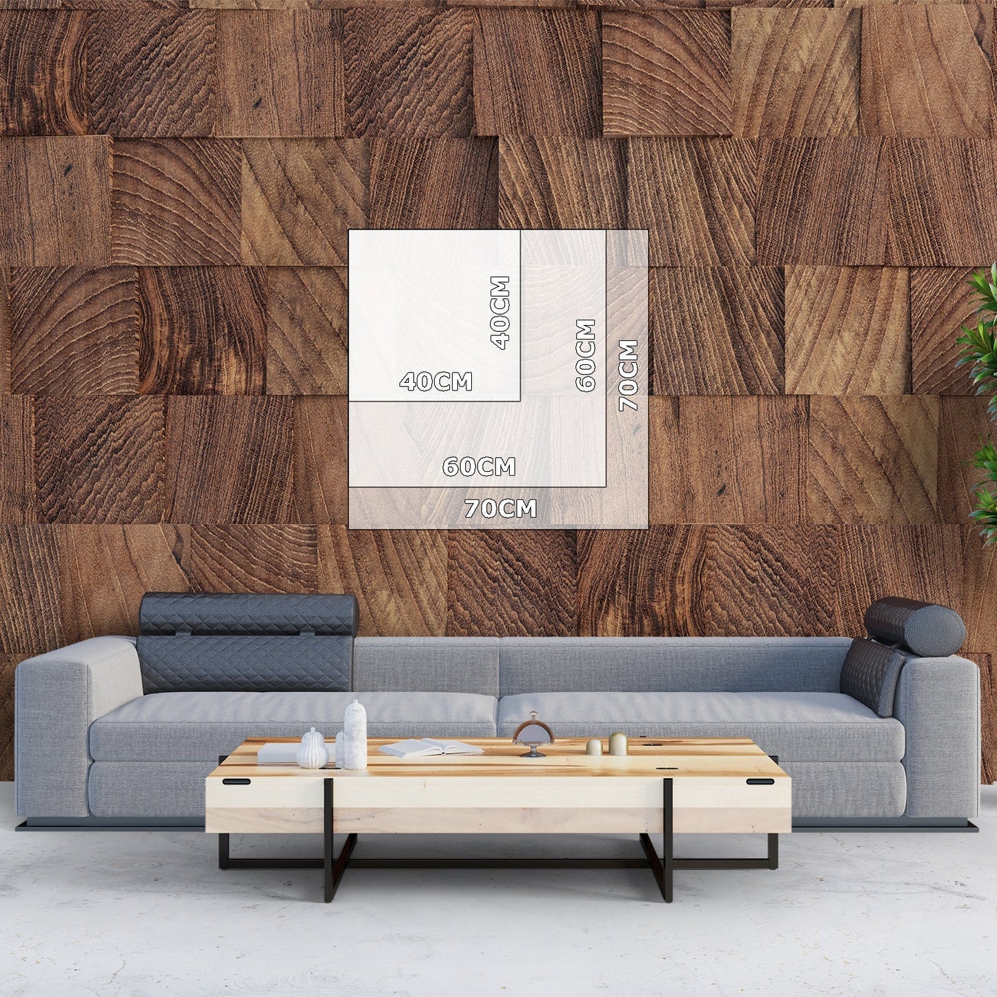 Leinwandbild Pampasgras XXL – Zartes Naturmotiv für Wohnzimmer & Schlafzimmer - deyoli