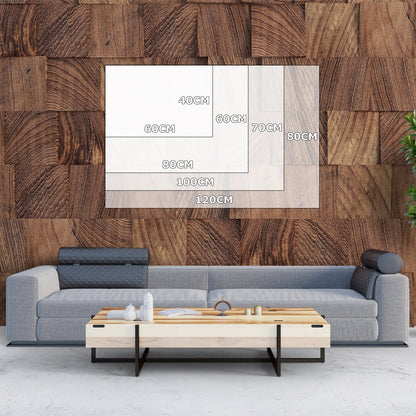 Leinwandbild Pampasgras XXL – Zartes Naturmotiv für Wohnzimmer & Schlafzimmer - deyoli