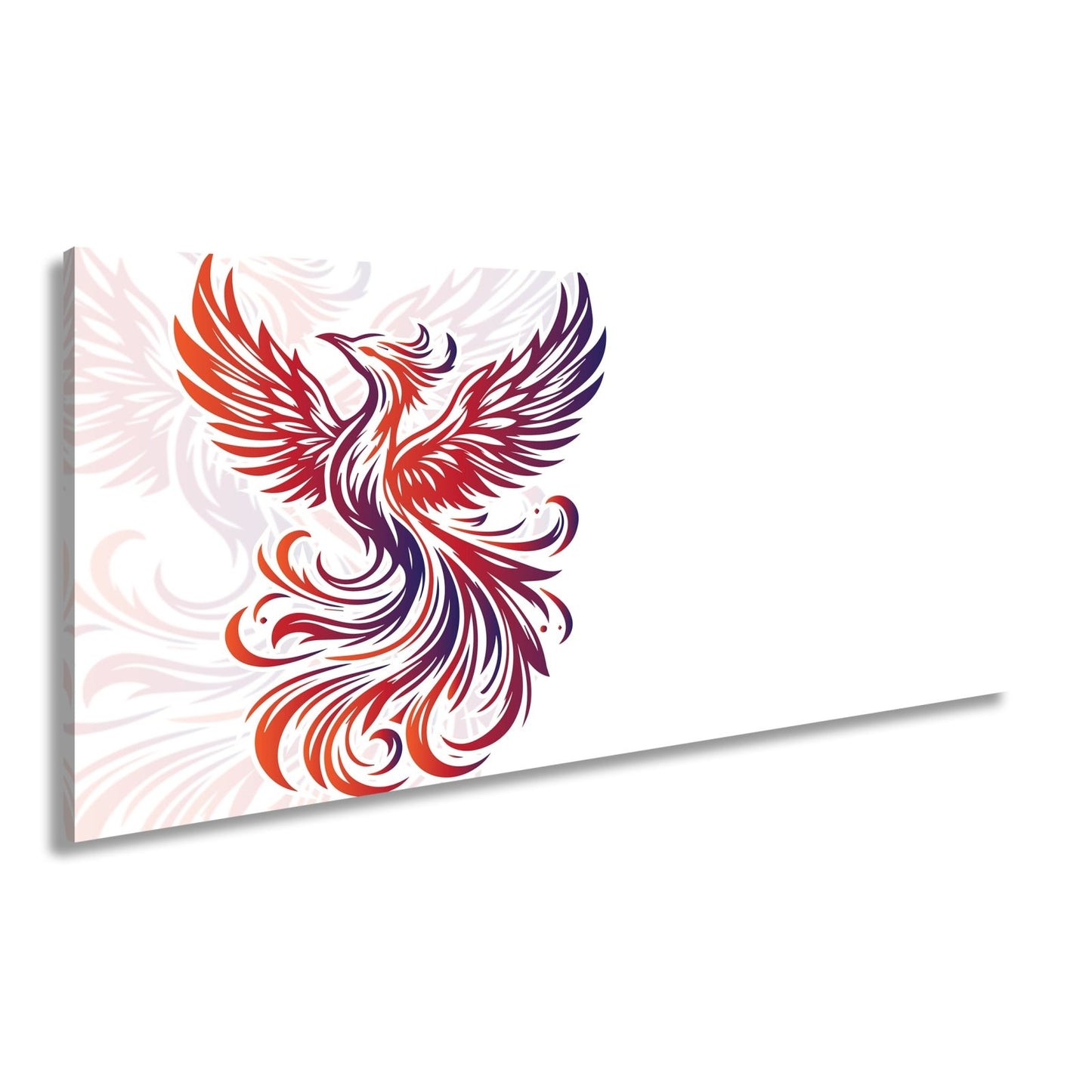 Leinwandbild Phoenix erhebt sich feurig und frei. - deyoli