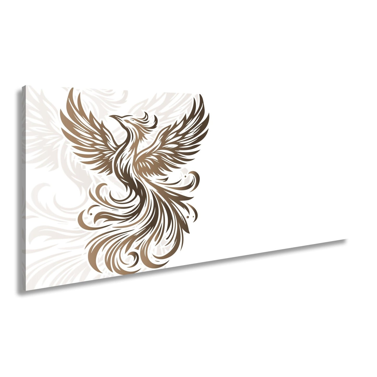 Leinwandbild Phoenix erhebt sich feurig und frei. - deyoli