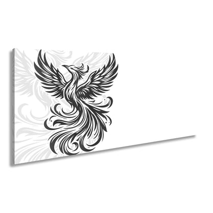 Leinwandbild Phoenix erhebt sich feurig und frei. - deyoli