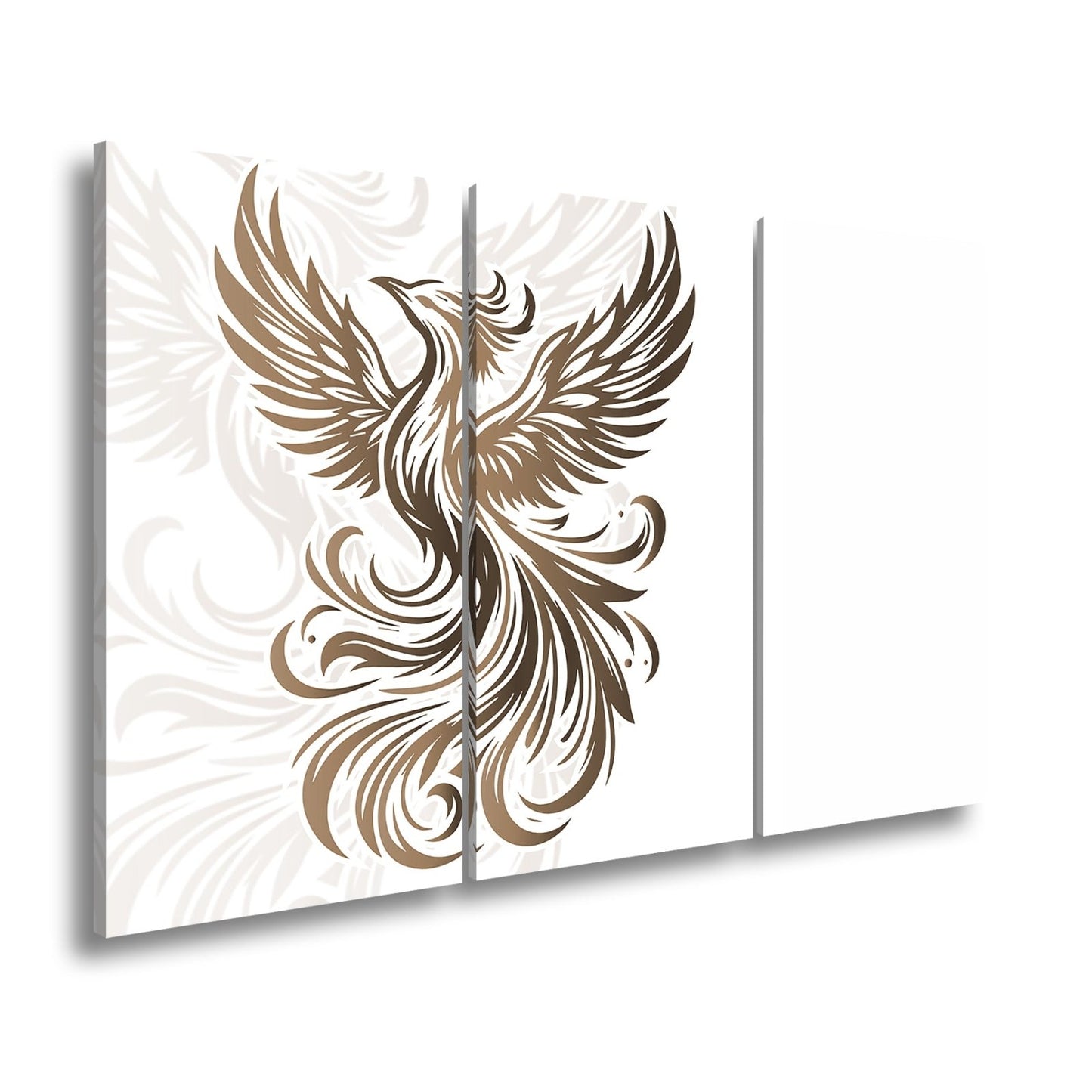 Leinwandbild Phoenix erhebt sich feurig und frei. - deyoli