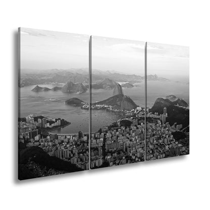 Leinwandbild Rio de Janeiro im goldenen Abendglanz - deyoli