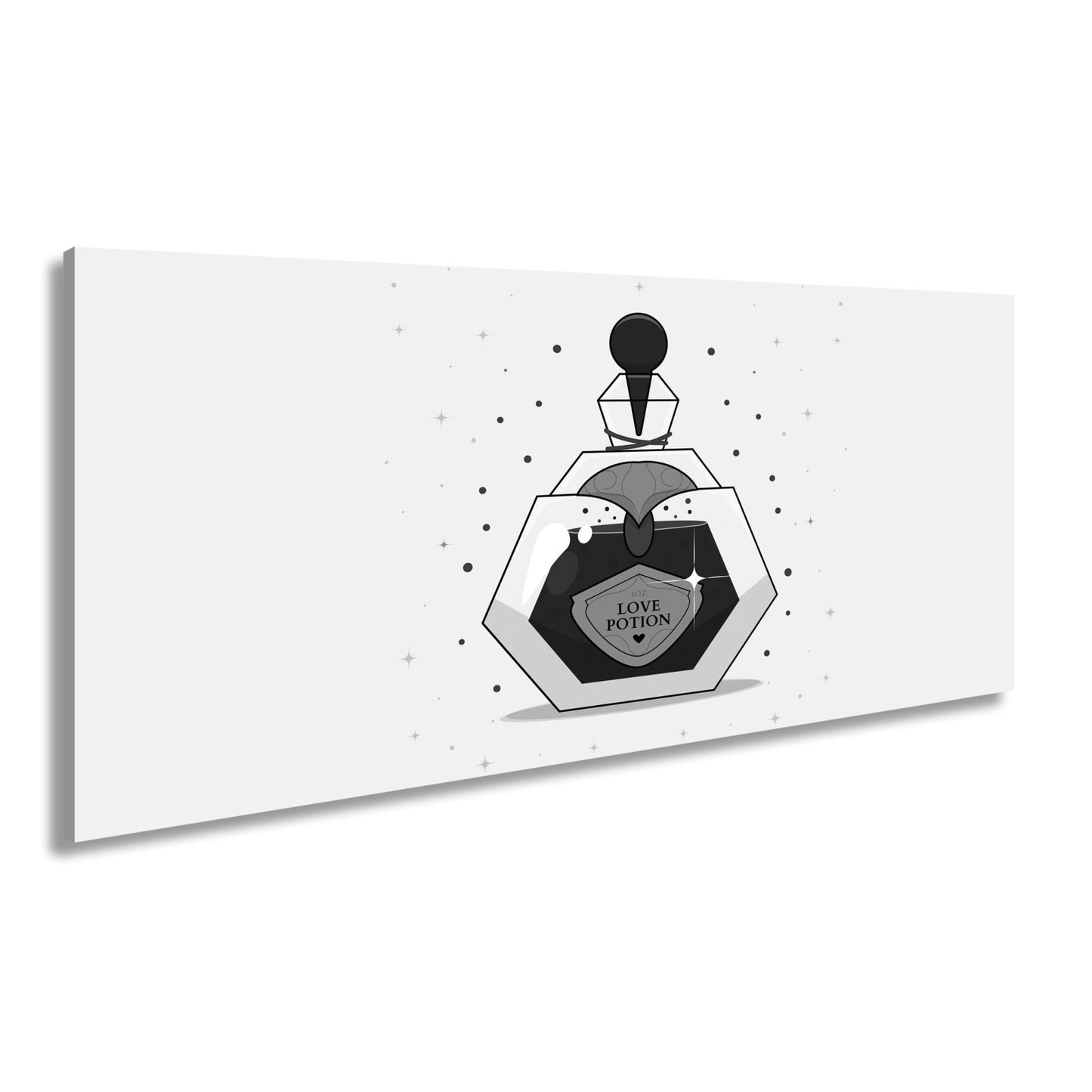 Leinwandbild Sanfte Formen und Punkte in minimalistischer Balance. - deyoli