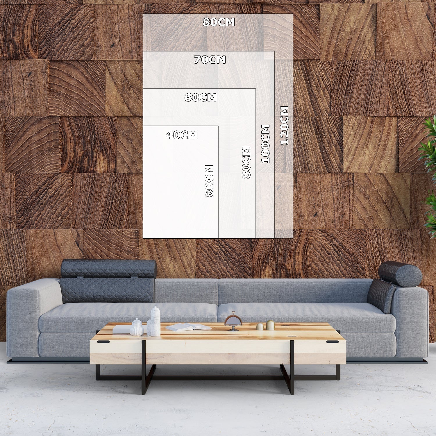 Leinwandbild Schneebedeckte Eleganz – Ziege mit majestätischer Mähne. - deyoli