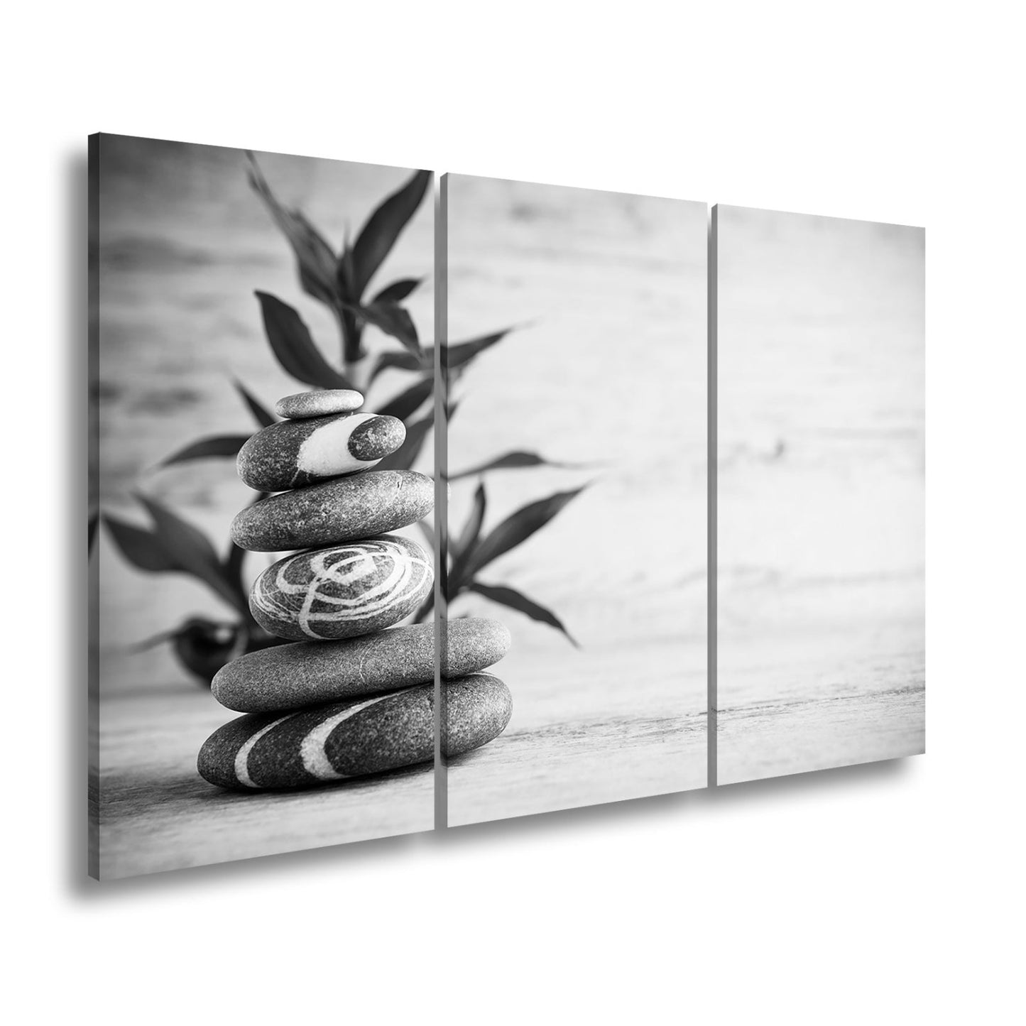 Leinwandbild Stein für Stein – Zen in vollendeter Balance. - deyoli