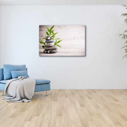Leinwandbild Stein für Stein – Zen in vollendeter Balance. - deyoli