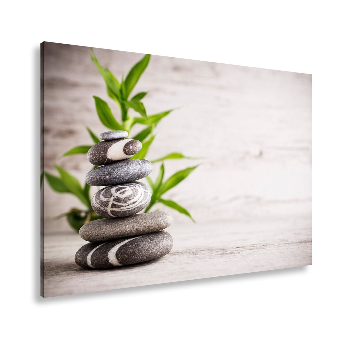 Leinwandbild Stein für Stein – Zen in vollendeter Balance. - deyoli