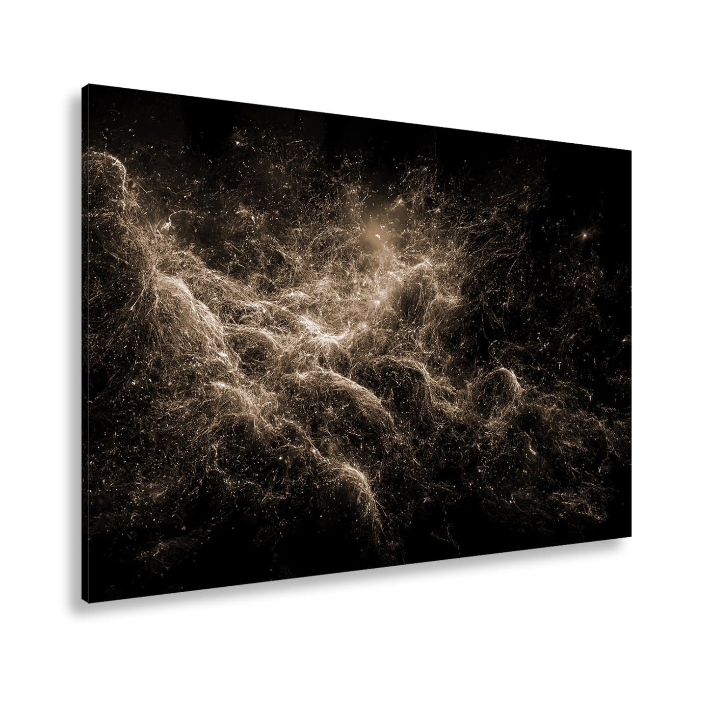 Leinwandbild Sternenwirbel im kosmischen Tanz XXL – Universum Wandbild - deyoli