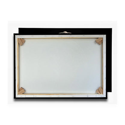 Leinwandbild Sternzeichen Zwillinge in kunstvoller, symmetrischer Darstellung - deyoli