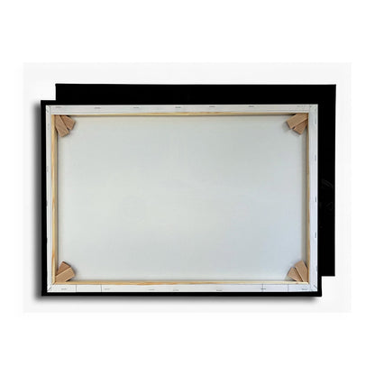 Leinwandbild Supersportwagen XXL – Bunt in elektrischer Lichtexplosion - deyoli