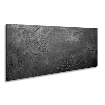 Leinwandbild Verwitterte Rosttextur – Braun & Orange XXL Wandbild - deyoli