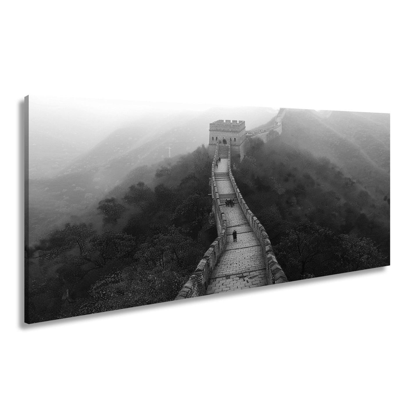 Leinwandbild XXL Chinesische Mauer Herbst – China - deyoli