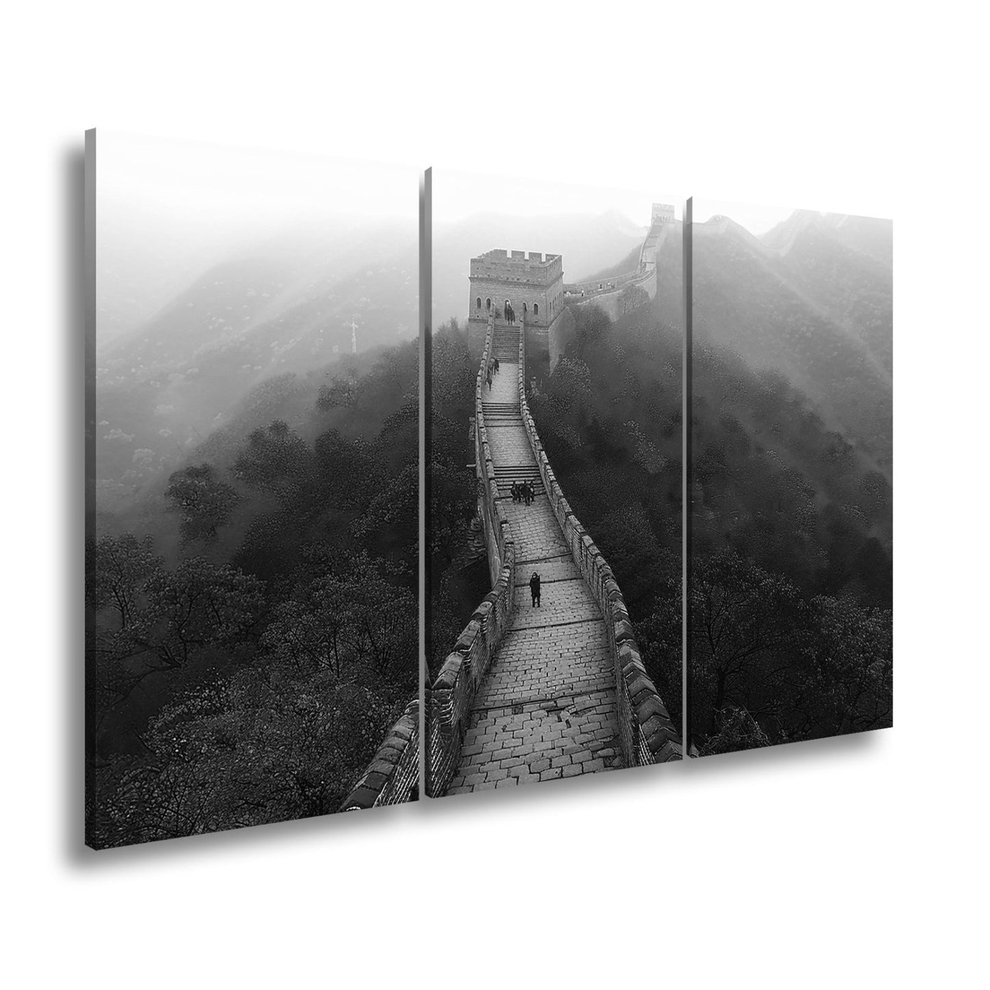 Leinwandbild XXL Chinesische Mauer Herbst – China - deyoli