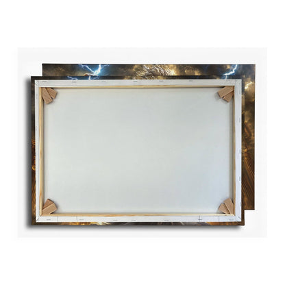 Leinwandbild XXL Donnergott Thor – Mythologie Fantasy - deyoli