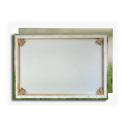 Leinwandbild XXL Fuchs – Jung, neugierig, bereit – ein Fuchs entdeckt die Welt. - deyoli