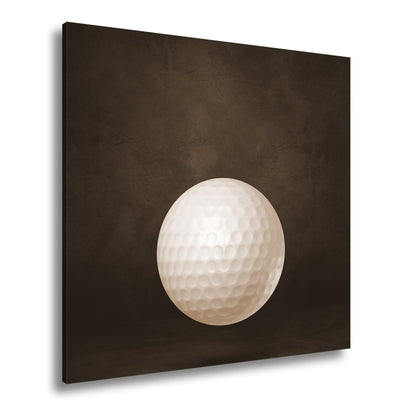 Leinwandbild XXL Golfball – Minimalistisch Modern - deyoli