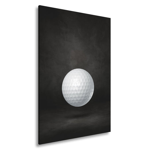 Leinwandbild XXL Golfball – Minimalistisch Modern - deyoli