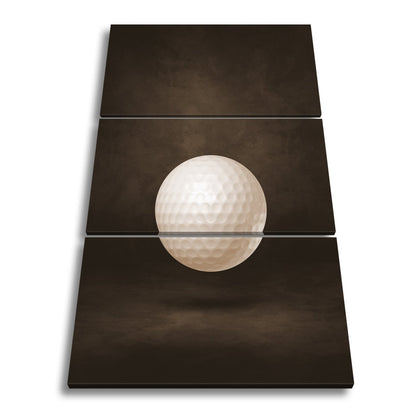 Leinwandbild XXL Golfball – Minimalistisch Modern - deyoli