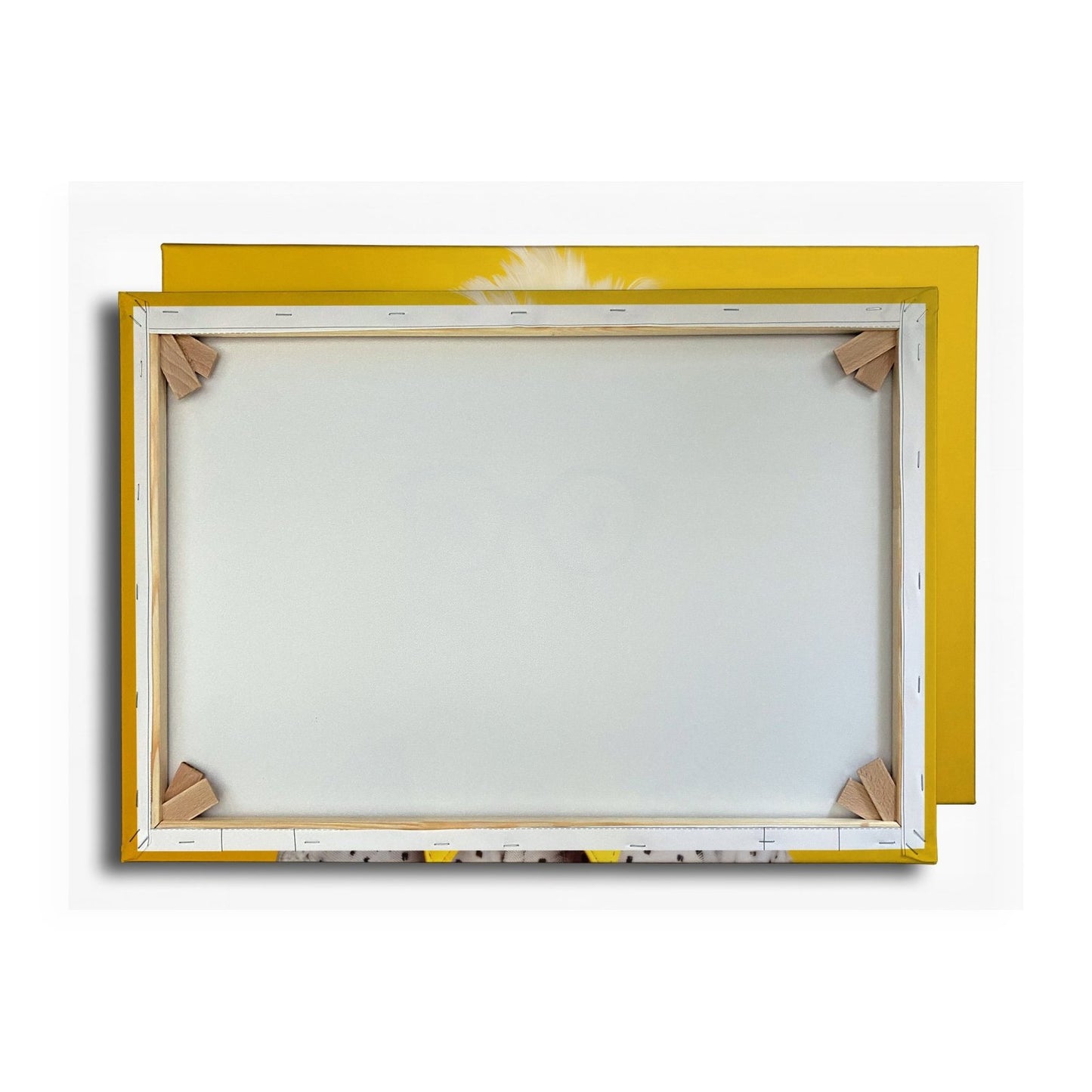 Leinwandbild XXL Küken – Stylisches Küken mit Brille - deyoli