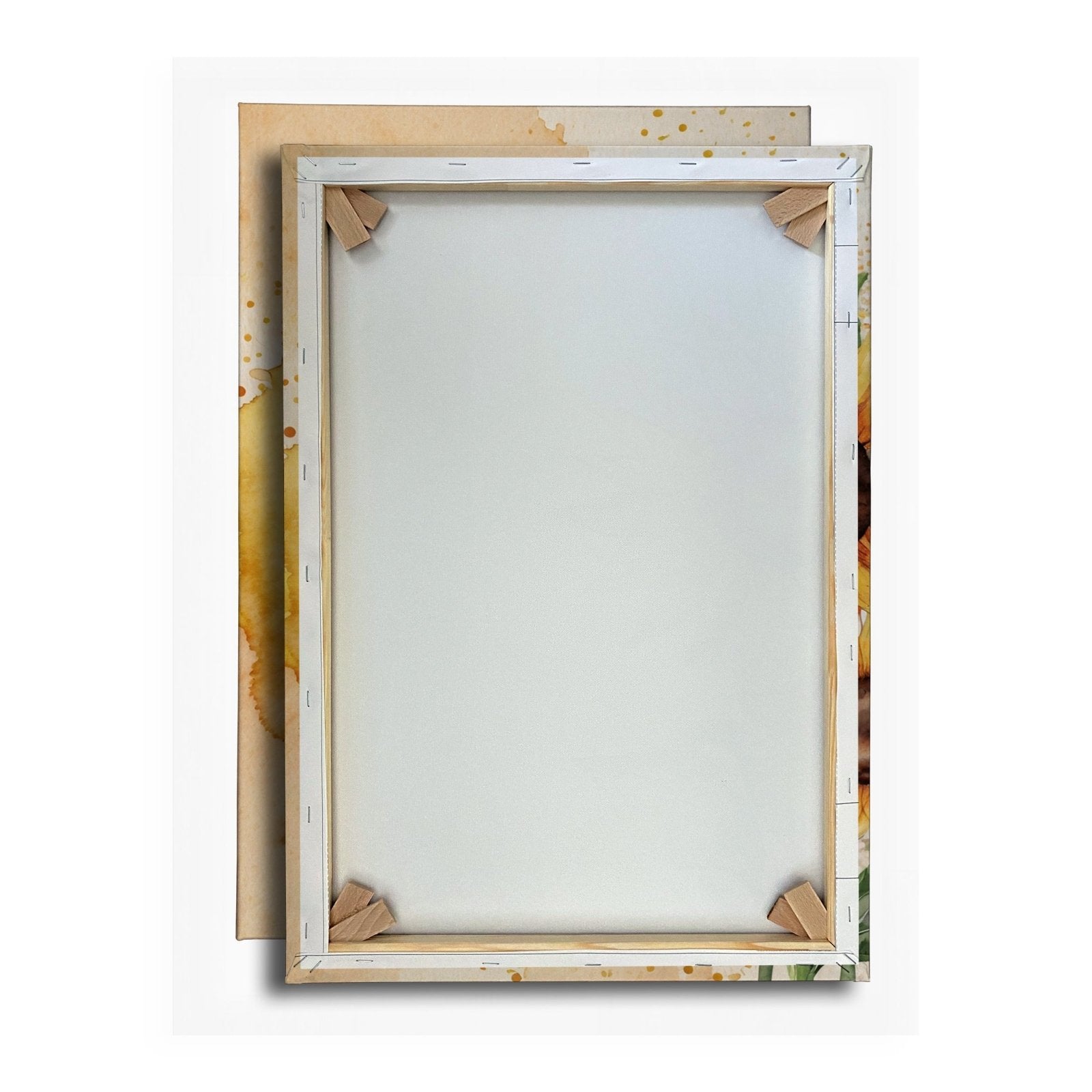Leinwandbild XXL Sonnenblumen Aquarell – Blumen Wanddeko - deyoli