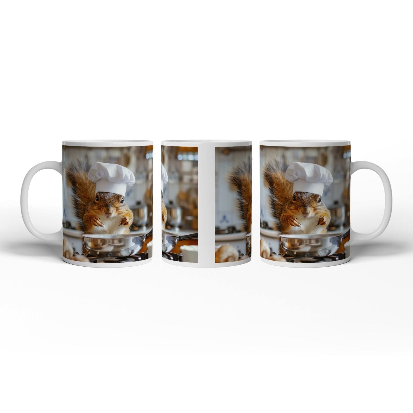 Motivtasse Chefkoch Eichhörnchen – klein, flink und voller Geschmack. - deyoli
