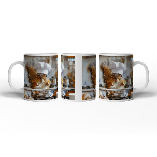 Motivtasse Chefkoch Eichhörnchen – klein, flink und voller Geschmack. - deyoli