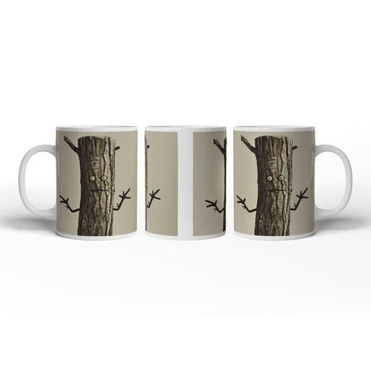 Motivtasse Ein Baumstamm mit Charme – Natur trifft auf Humor. - deyoli