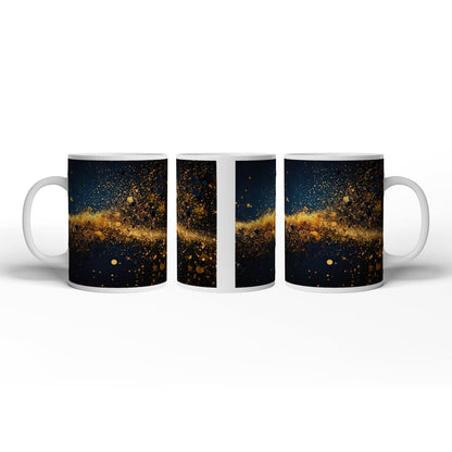 Motivtasse Ein Tanz aus Licht und Glanz im dunklen Kosmos. - deyoli