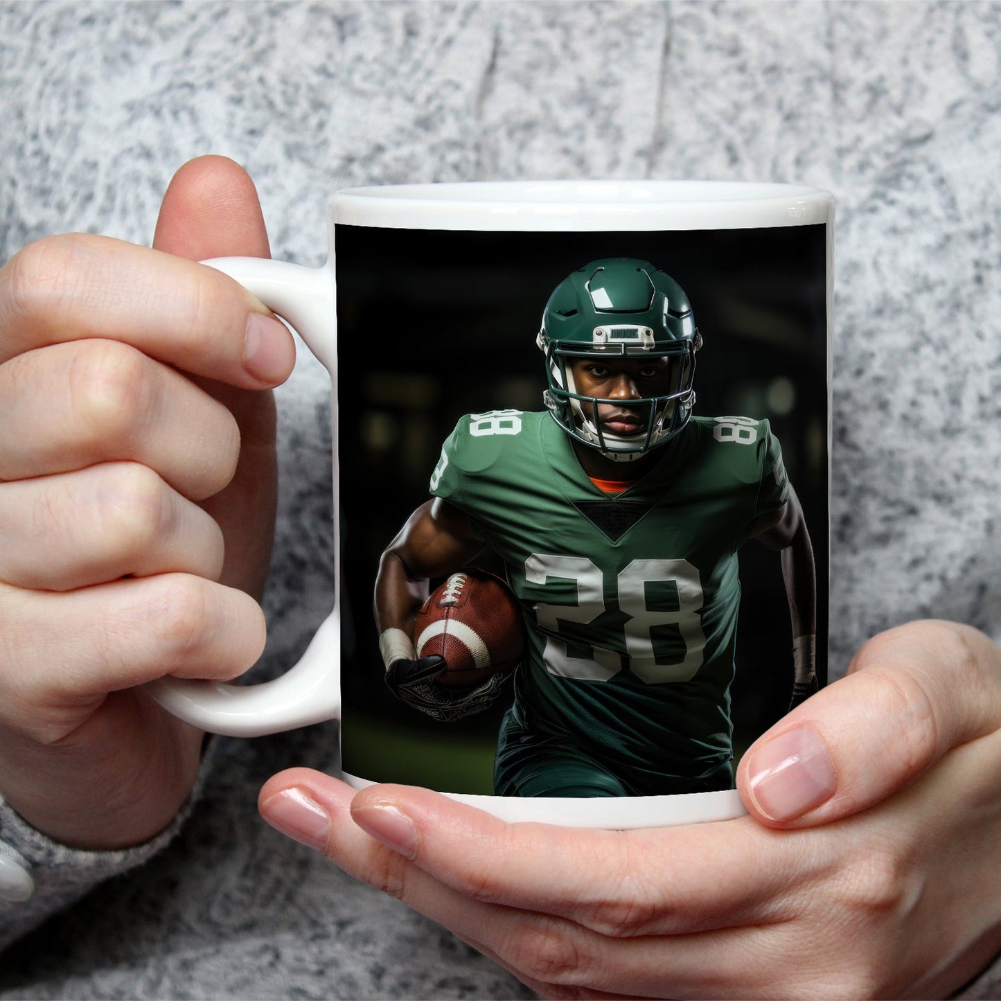 Motivtasse Entschlossen zum Ziel – voller Fokus, voller Kraft. - deyoli
