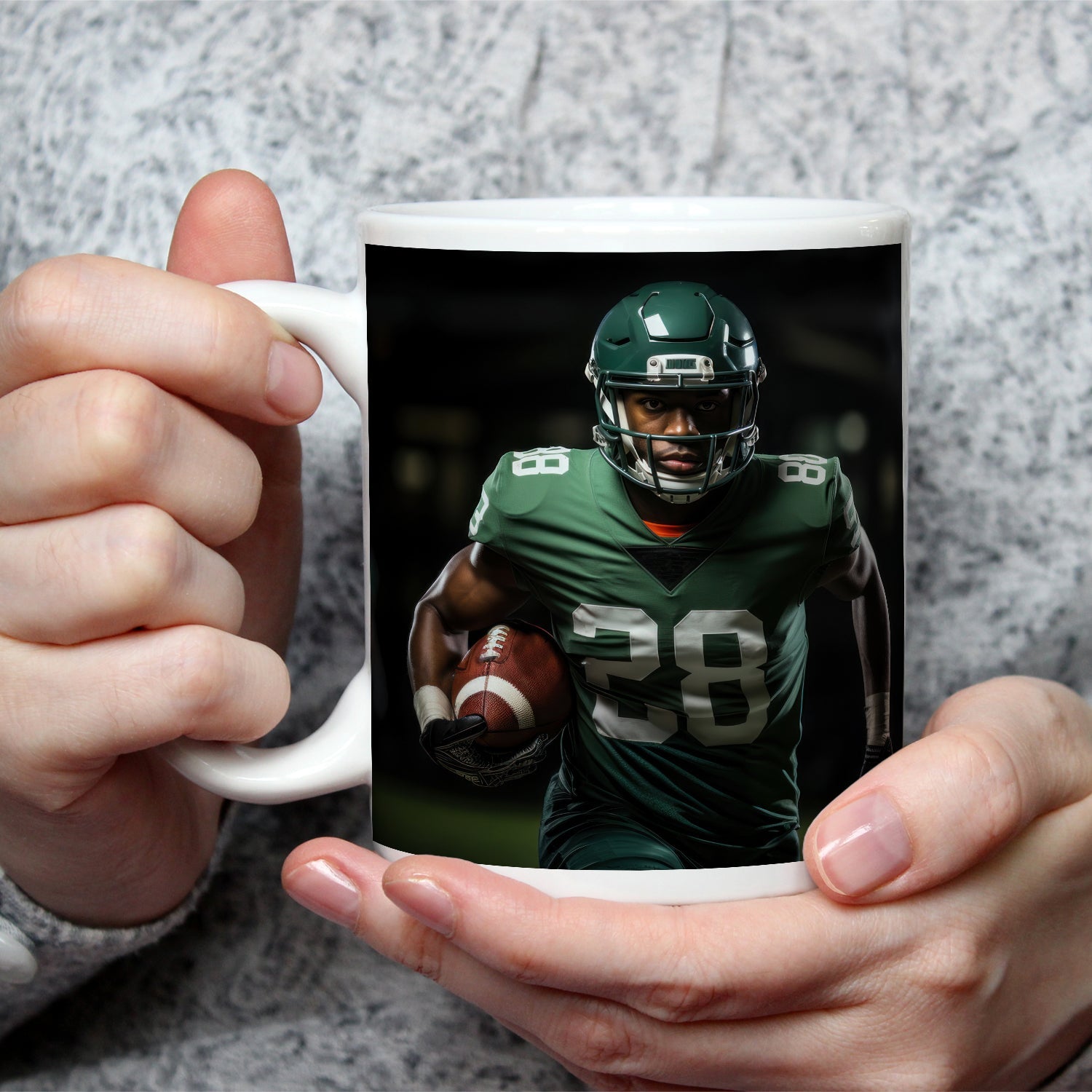 Motivtasse Entschlossen zum Ziel – voller Fokus, voller Kraft. - deyoli