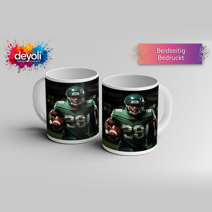 Motivtasse Entschlossen zum Ziel – voller Fokus, voller Kraft. - deyoli