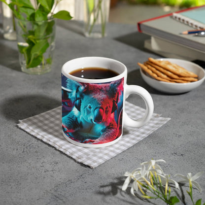 Motivtasse Koala im Fokus – Gaming ist hier kein Spiel, sondern Kunst. - deyoli