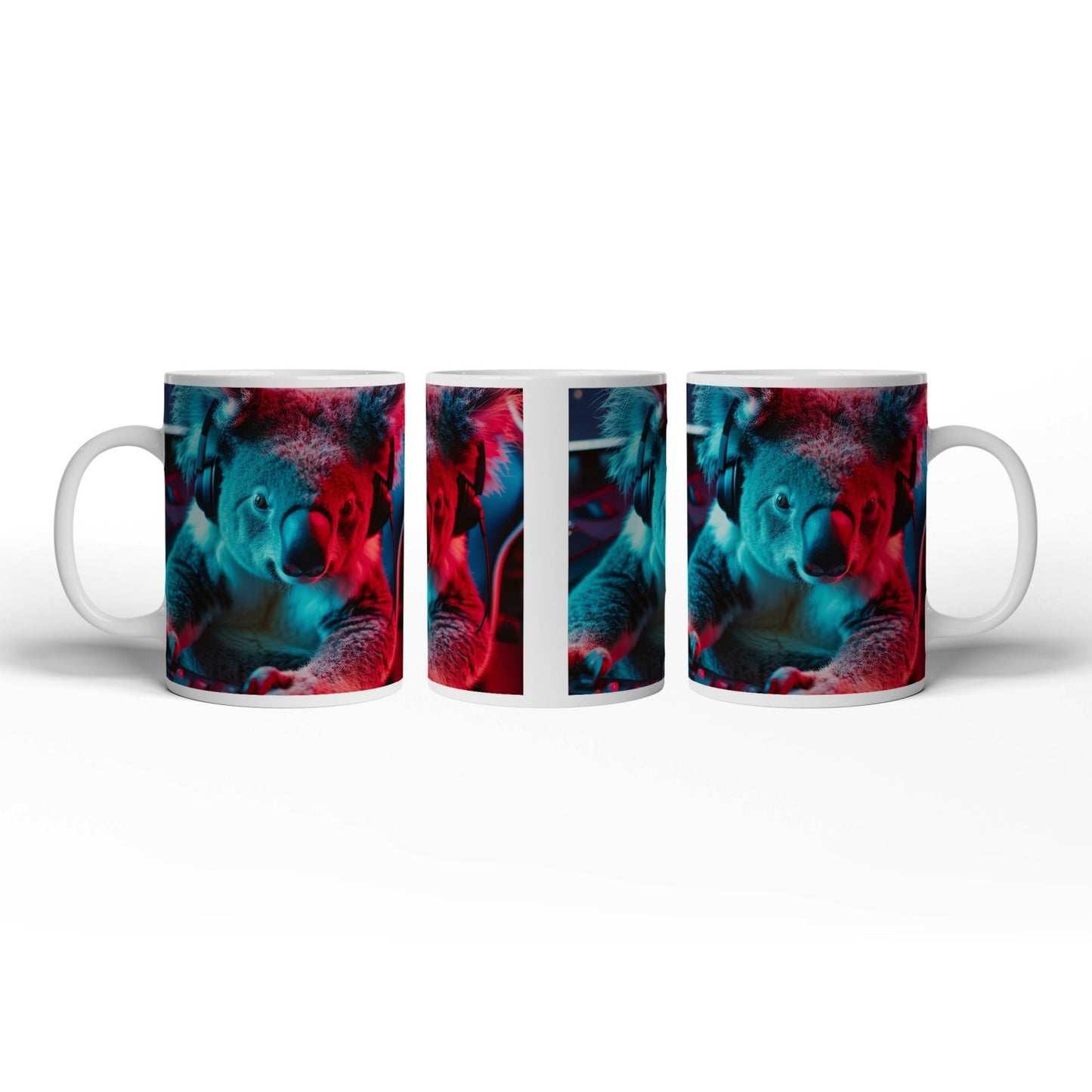 Motivtasse Koala im Fokus – Gaming ist hier kein Spiel, sondern Kunst. - deyoli