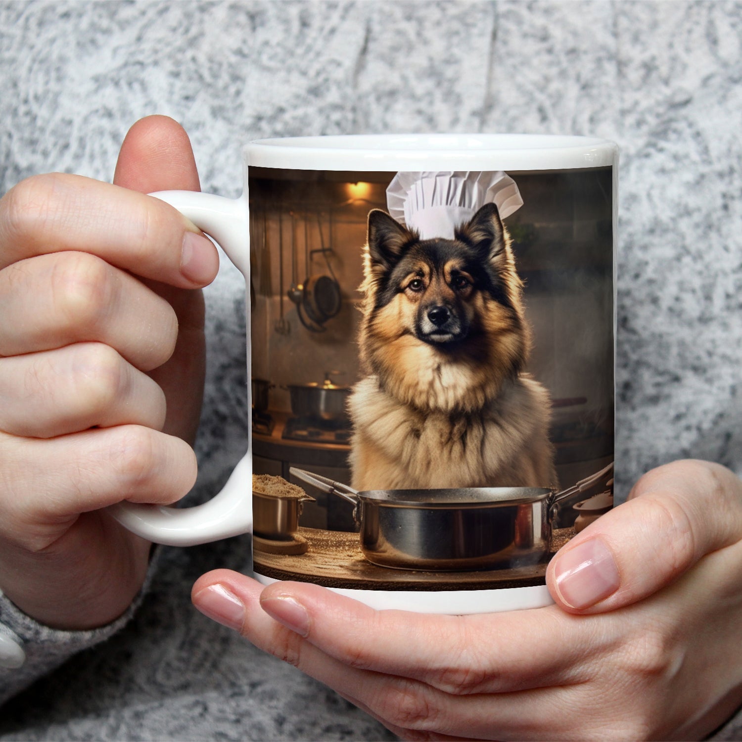 Motivtasse Küchenchef auf vier Pfoten – Stil trifft Geschmack. - deyoli