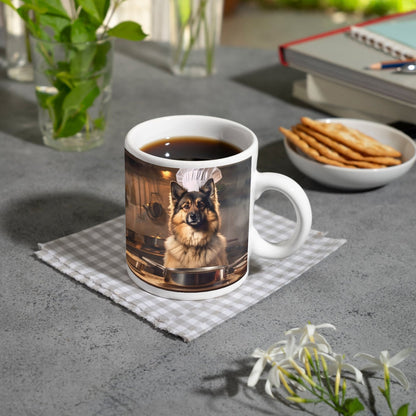 Motivtasse Küchenchef auf vier Pfoten – Stil trifft Geschmack. - deyoli