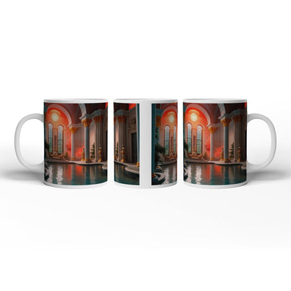 Motivtasse Prunk und Glanz umgeben das mystische Badegemach. - deyoli