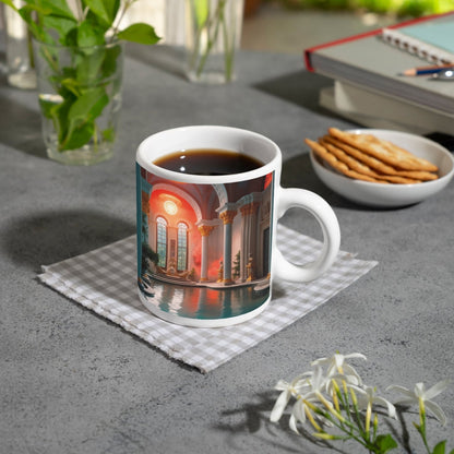 Motivtasse Prunk und Glanz umgeben das mystische Badegemach. - deyoli