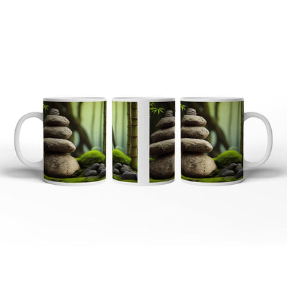 Motivtasse Zen - Magie – Steine und Bambus in perfekter Harmonie. - deyoli